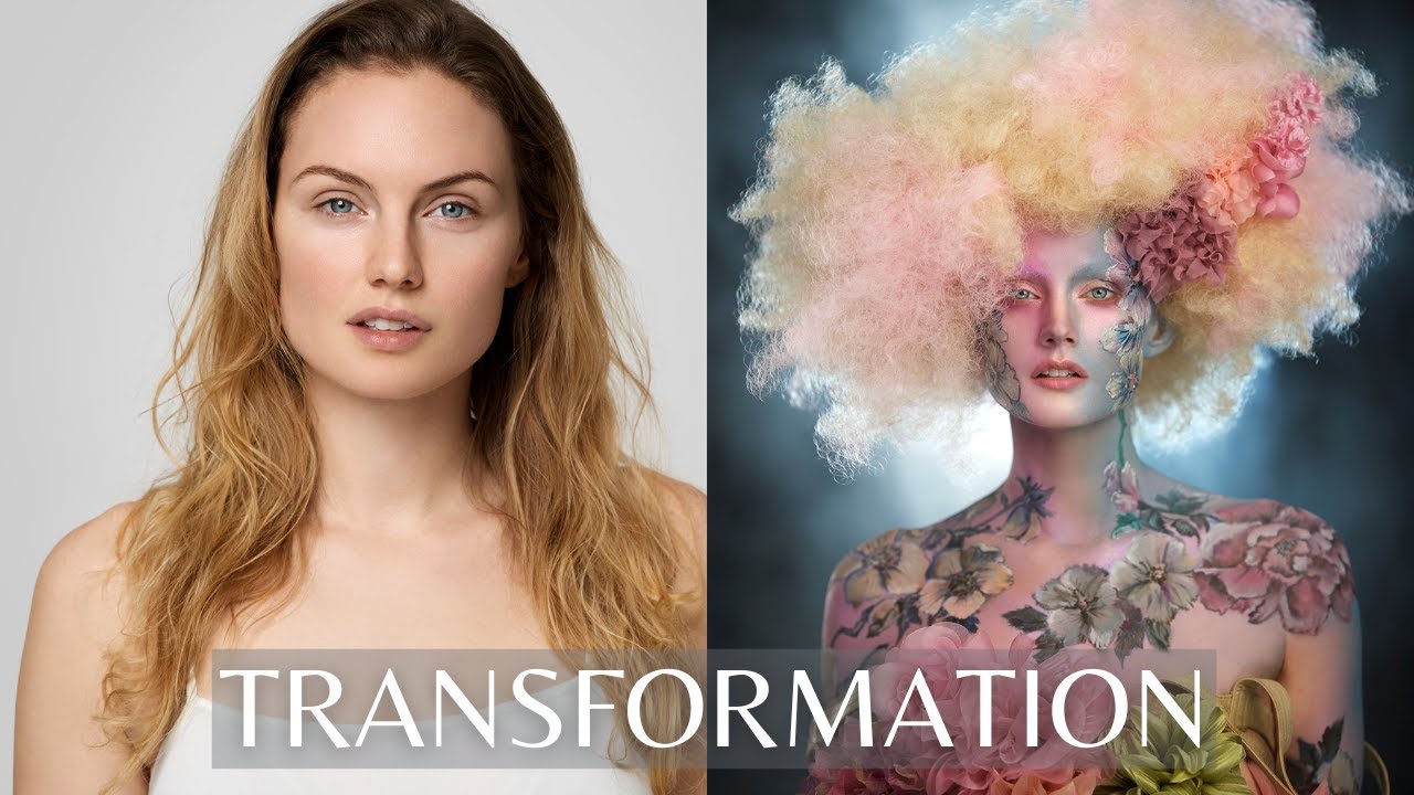 Body Paint, Makeup, and Fashion Transformation in a Photo Studio! | Behind-the-Scenes