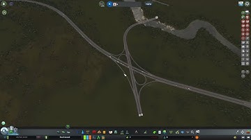 How to make a partial cloverleaf interchange in Cities Skylines
