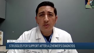 Families face challenges when navigating Alzheimer's disease