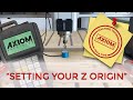 Axiom cnc training  tech tips how to set your z origin