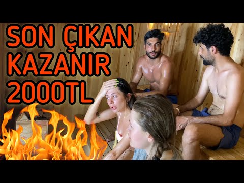 SAUNADAN SON ÇIKAN KAZANIR ÖDÜL 2000TL