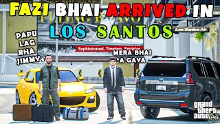 FAZI BHAI ARRIVED IN LOS SANTOS | GTA 5 | Real Life Mods #183 | URDU |