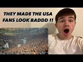 American Athlete Reacts to Basketball fans and atmosphere USA vs Europe | EUROPE GOT THAT ENERGY !