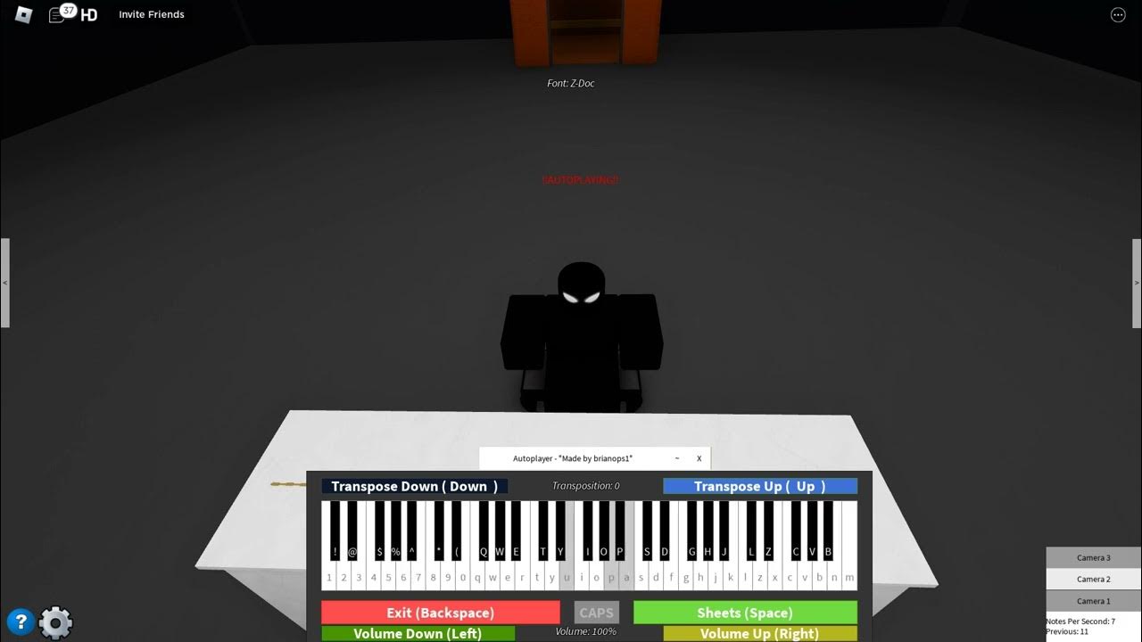 Rush roblox piano