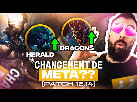 PATCH 12.14 - UNE META DRAGON / HERALD ? + LE RETOUR DE PANTHEON DE JUNGLE OMG