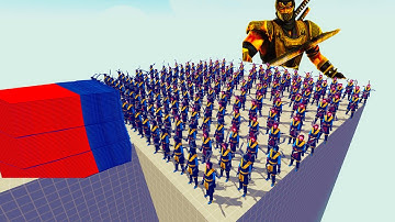 100x SCORPION + 1x GIANT vs EVERY GOD l Totally Accurate Battle Simulator TABS