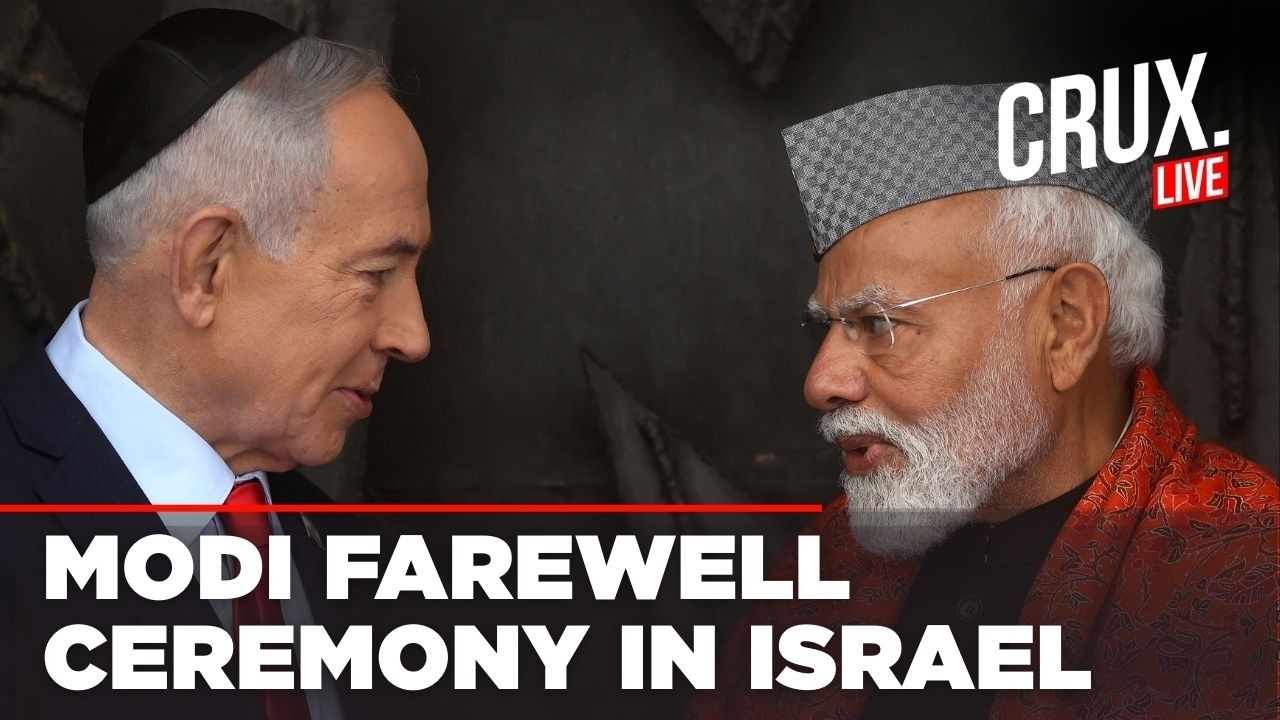 LIVE | Israel Bids Farewell to Modi As Indian PM Vows 'Concrete Plans' With Netanyahu