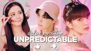 most disliked kpop songs by percentages