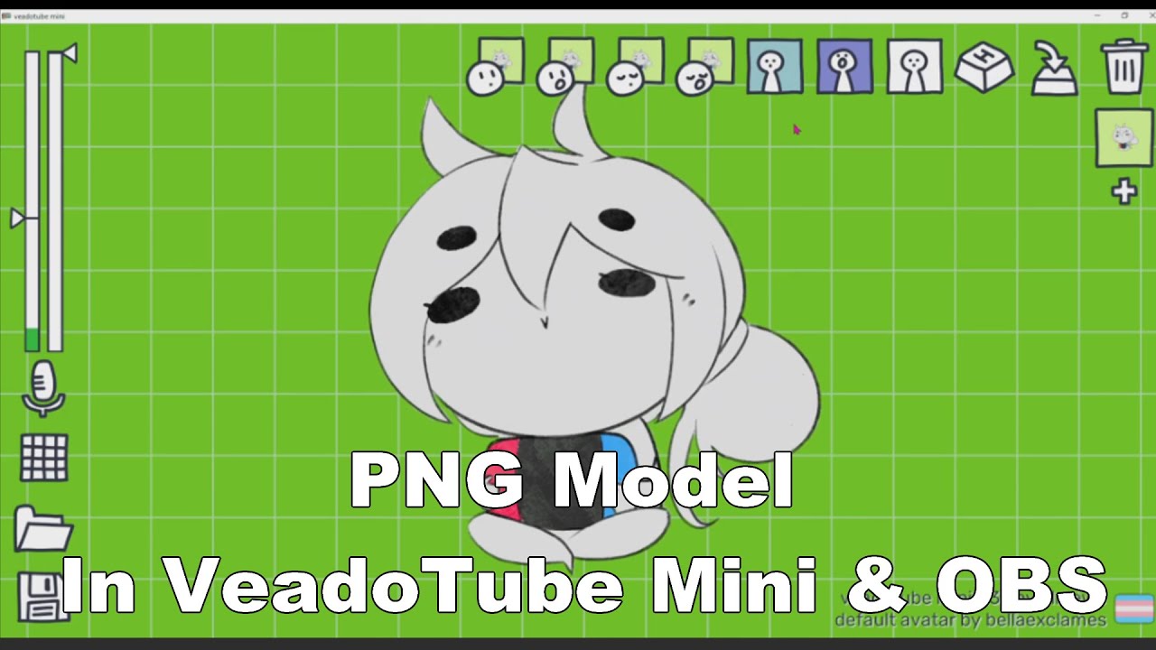 TBH Creature PNG Tuber - Veadotube Mini File - ZIP File