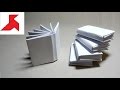 DIY Mini Book from A4 Paper in 9 Minutes 📗