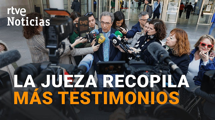 DANA: La JUEZA de CATARROJA toma DECLARACIÓN a familiares directos de las VÍCTIMAS | RTVE Noticias
