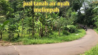 Jual tanah murah di bogor air melimpah nempel jalan mobil 