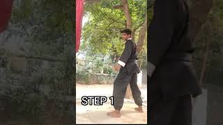 HOW TO DO SKIPPING ROUNDHOUSE KICK || SKIPPING  ROUNDHOUSE KICK TUTORIAL || POWER PUNCH ||