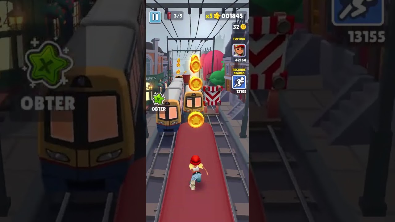 Jogando sob o surf com atualização  nova😄😄