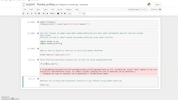 Python Profiling with pandas