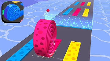 Spiral Run 3D ​- All Levels Gameplay Android,ios (Part 1)