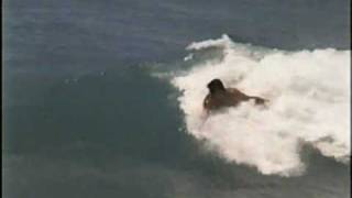 Bodysurfing Spinner on Tiny Point Panic Wave