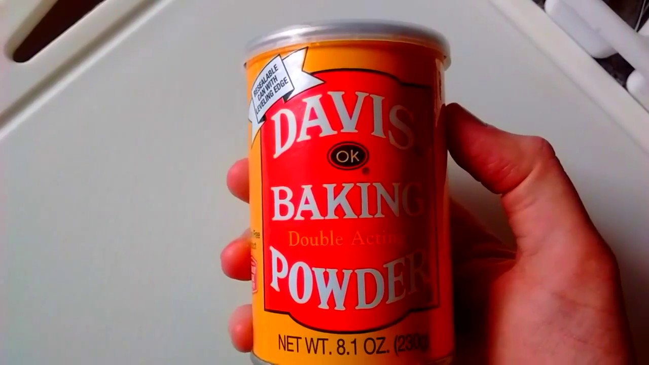 Baking powder "Davis" - YouTube