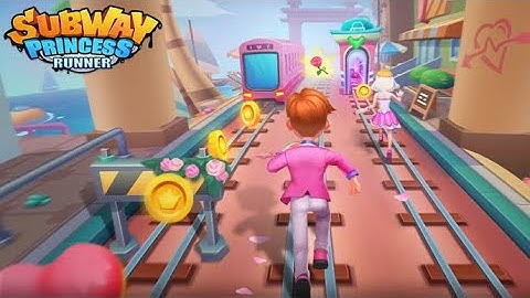 Subway Princess Runner - Gameplay Walkthrough Part 2 - Tutorial (iOS, Android)