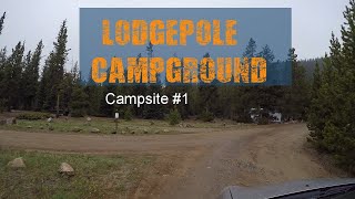 Lodgepole Campground Tour  Pike National Forest