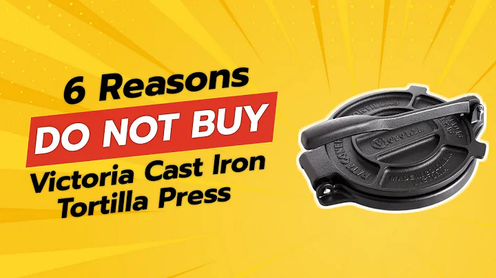 DON'T BUY Victoria Cast Iron Tortilla Press Before WATCHING THIS! 🔥👀 (6 Reasons)