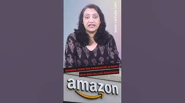 Amazon joins the generative AI race with $100 million investment #shortsvideo