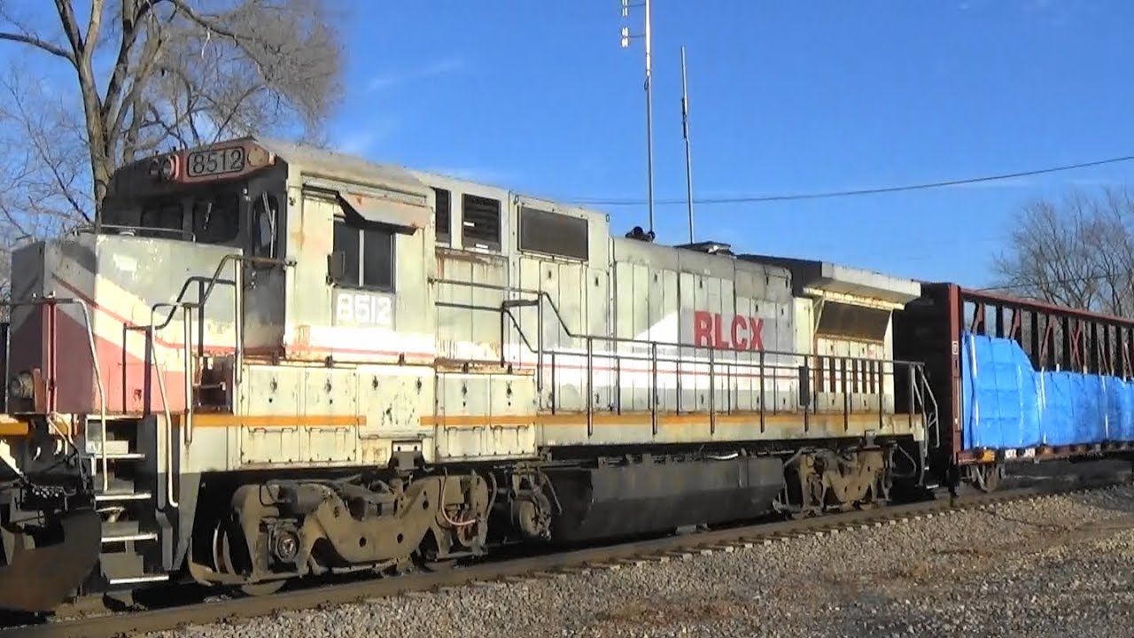 BNSF 3896- ET44C4 w/ RLCX Power, Colona, IL, 1/5/19 - YouTube