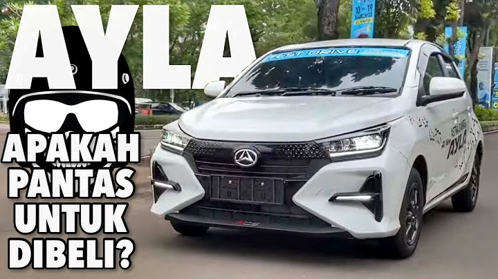 Daihatsu Ayla 2023 jadi begini