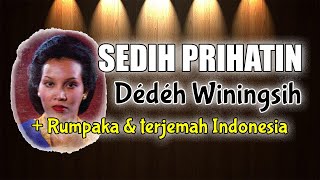 Lagu Sunda Klasik  Sedih Prihatin  Dédéh Winingsih