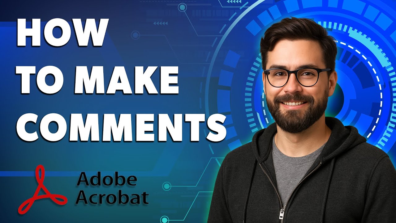 How To Make Comments In Adobe Acrobat Reader [2026 Guide] - YouTube
