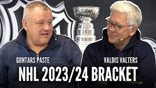 Guntars Paste ar Valdi Valteru | NHL Playoff bracket, latvieši Eiropā un Latvijas izlasi