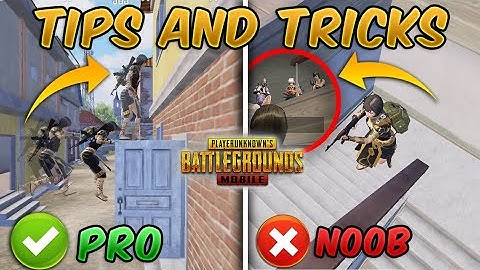 Top 10 Close Range Tips And Tricks (PUBG MOBILE)GOING FROM NOOB TO PRO GUIDE/TUTORIAL