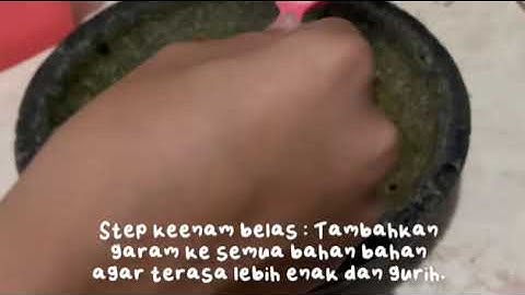 Tata Cara Membuat Ayam Geprek - Kelompok 1 Tugas Teks Prosedur Bahasa Indonesia.