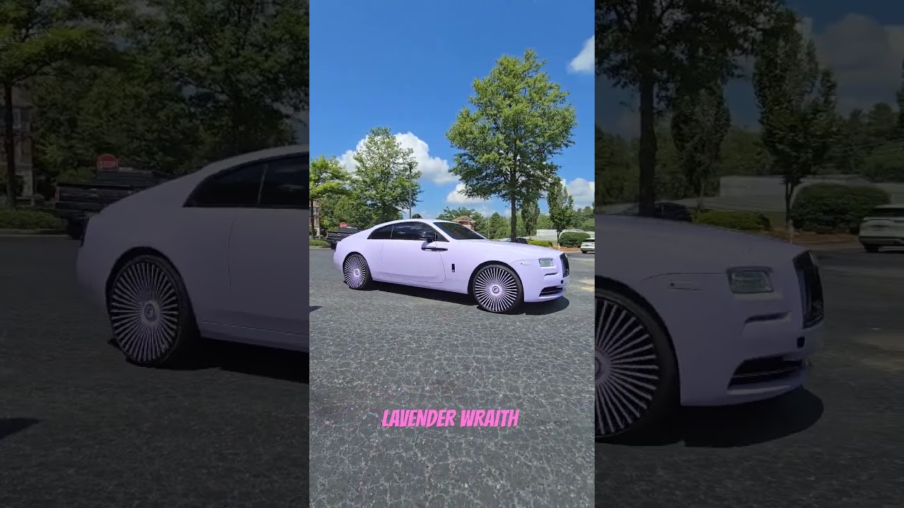 Rolls Royce Wraith Rolling on Big Caps 🪻🪻