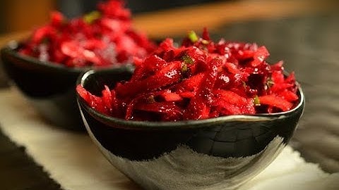 How To Make Roasted Beets and Sauteed Beet Greens Recipe video Updated 2017