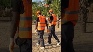 Montage en cours avec l’équipe Visible pour le Festival Dakar en Jeux #Visible #EquipeVisible #Dakar