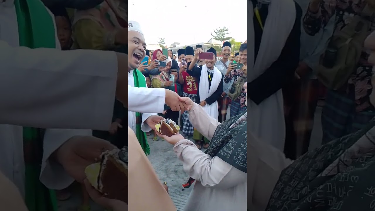 Kemesraan Gus Hasan dengan Istri di moment ulang tahunnya 