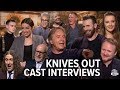 Knives Out Fun Cast Interviews: Chris Evans, Daniel Craig, Ana de Armas, Rian Johnson | Extra Butter