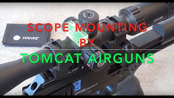 How to mount a scope by Tomcat Airguns