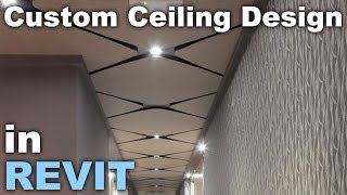 Custom Ceiling Design In Revit Tutorial
