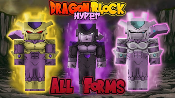 Dragon Block C : All Frieza Forms on Hyper ! DBC HyperCore