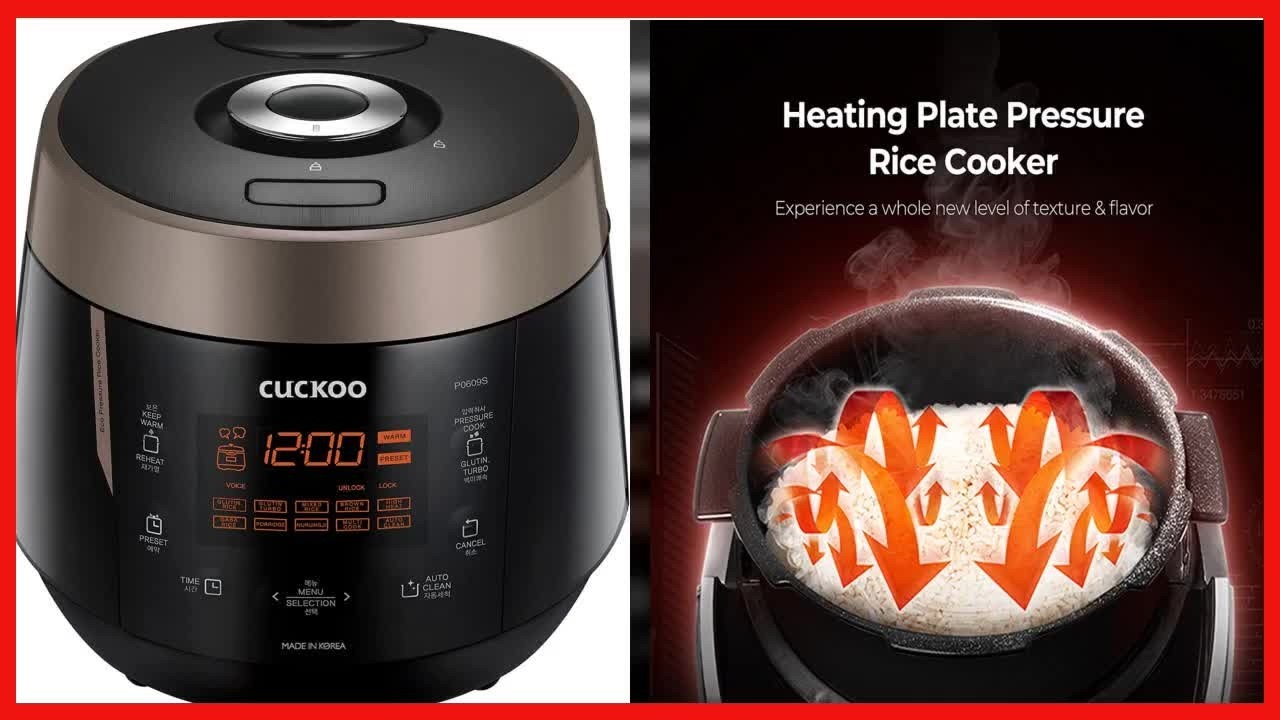Discover the CUCKOO CRP-P0609S: The Smart Rice Cooker That Changes
