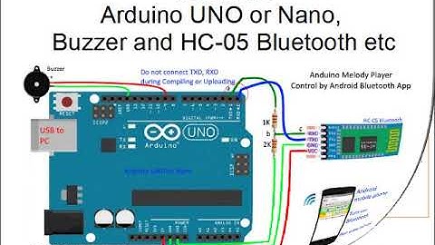 Arduino Music Player Melody –  Bluetooth Control Buzzer