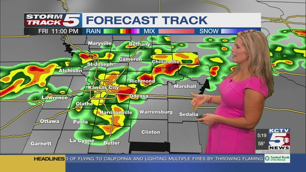 FORECAST: Tracking strong storm potential on Friday - YouTube