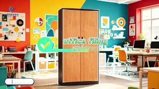 Sleek & Secure: Premium Steel Filing Cabinet Showcase ✨