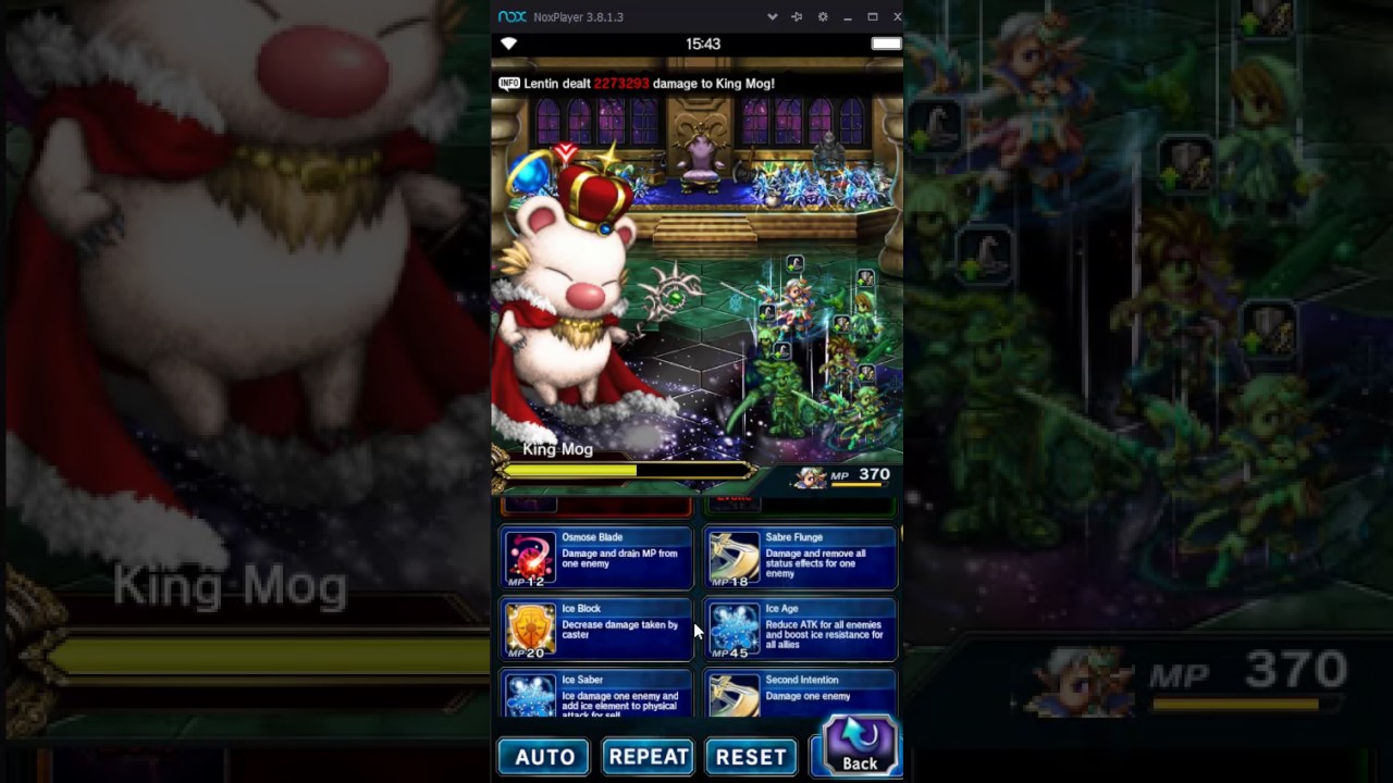 FFBE - Event: King Mog (Challenge) all mission