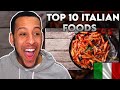 BRITISH REACTING TO TOP 10 FOODS IN ITALY