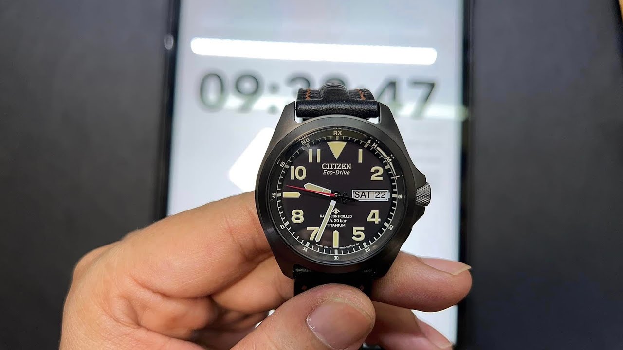 Citizen Promaster LAND AT6085-50E with Zuludiver Endurance 