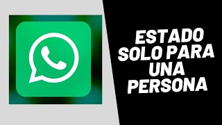 Post WhatsApp statuses for only one person screenshot 4
