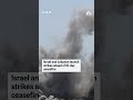 Israel and Lebanon launch strikes ahead of 10-day ceasefire